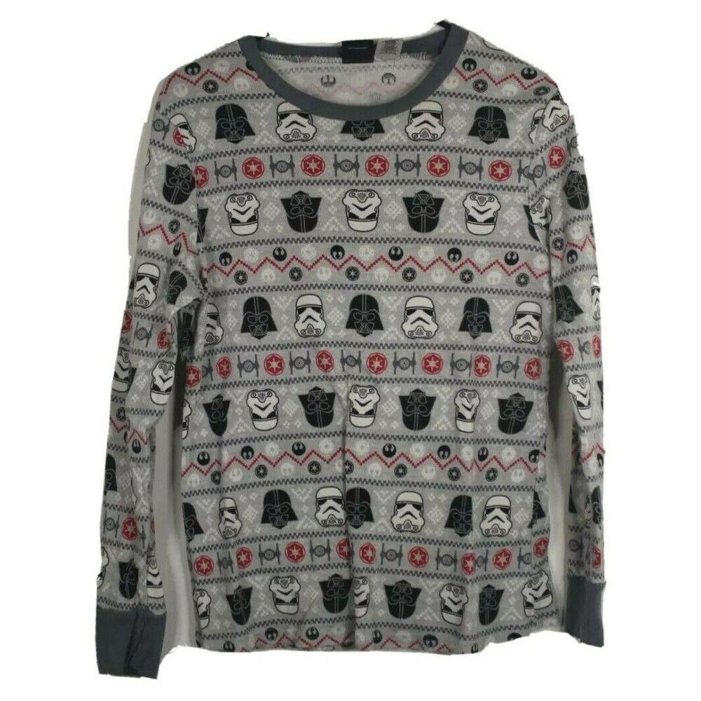 Star Wars Christmas Youth XL Long Sleeve Shirt Stormtroopers Darth Vader